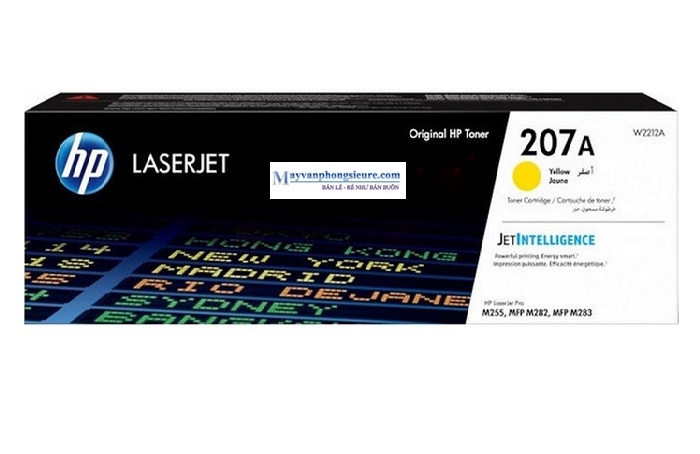 Hộp mực HP 207A Yellow Original LaserJet Toner Cartridge (W2212A)