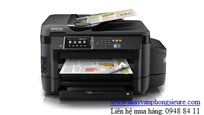 Máy in phun màu đa chức năng khổ A3 Epson L1455 - tiếp mực chính hãng