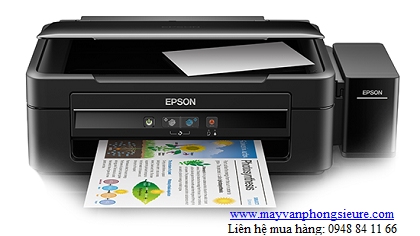 Máy in phun màu đa chức năng Epson L380 - Tiếp mực chính hãng