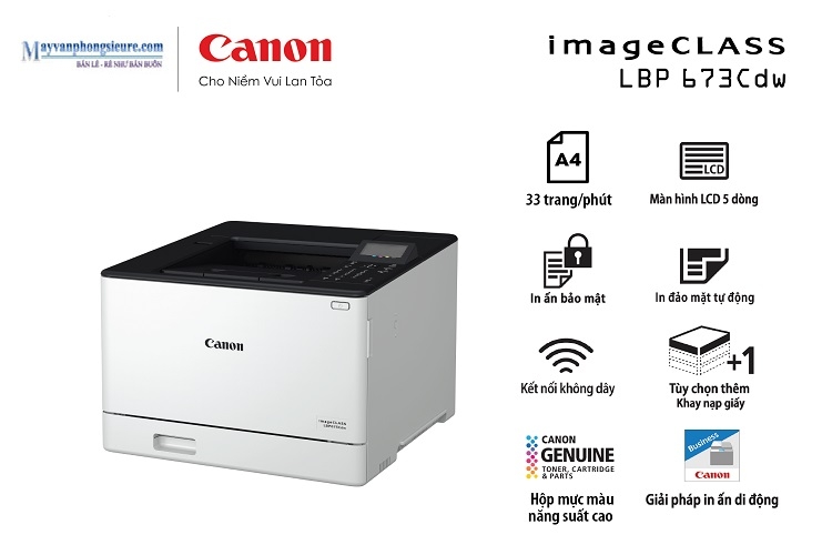 Những máy in laser màu Canon mới nhất năm 2023