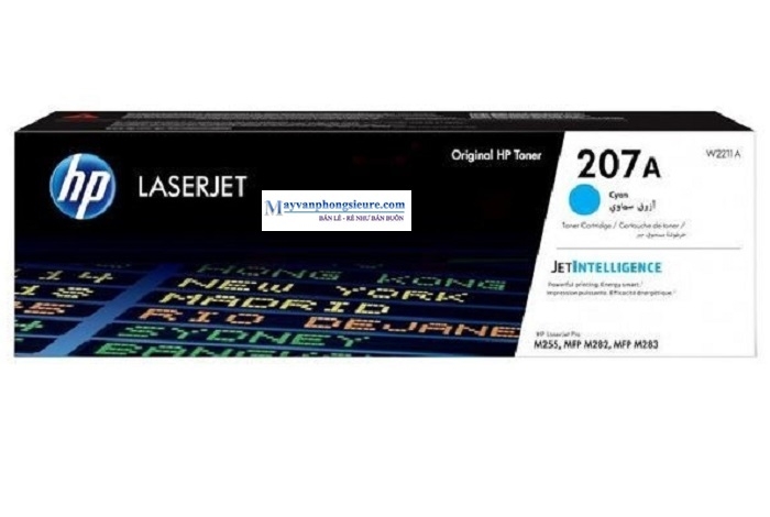 Hộp mực HP 207A Cyan Original LaserJet Toner Cartridge (W2211A)